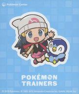シール・ステッカー(キャラクター) ヒカリ＆ポッチャマ ステッカー Pokemon Trainers 「ポケットモンスター」 ポケモンセンター限定 รูปภาพ 1