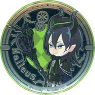バッジ・ピンズ マレウス・ドラコニア 「ディズニー ツイステッドワンダーランド レリーフメタル缶バッジコレクション(寮服ver.)」