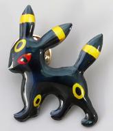 バッジ・ビンズ ブラッキー(立ち姿) ピンズ 桂盛仁 「ポケットモンスター ポケモン×工芸展-美とわざの大発見-」 이미지 1