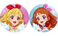 Hoshimiya Ichigo & Ozora Akari Can Badge 2-Piece Set - Aikatsu! Planet! / Aikatsu! 10th Story -Stairway to the Future- Theater Goods image 1
