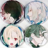 バッジ・ピンズ(キャラクター) [単品] 集合 描き下ろし缶バッジ4個セット 「PS Vitaソフト ニル・アドミラリの天秤 クロユリ炎陽譚 [特典] セット」 同梱特典 รูปภาพ 1