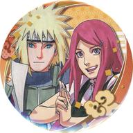 バッジ・ピンズ(キャラクター) 波風ミナト＆うずまきクシナ 「新作歌舞伎 NARUTO -ナルト- COLLECTION缶バッジ」