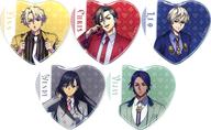 バッジ・ピンズ ノーマル全5種セット 「HIGH CARD 描き下ろしトレーディングハート缶バッジ」