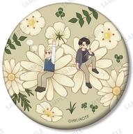 バッジ・ビンズ エルヴィン＆リヴァイ 「進撃の巨人 トレーディング Botania 第2弾 マット缶バッジ」 Bild 1