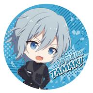 バッジ・ピンズ(キャラクター) 四葉環 「アイドリッシュセブン 描き起こしミニキャラ アイナナ警察 トレーディング缶バッジ」 Bild 1