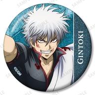 バッジ・ビンズ 坂田銀時 「新劇場版 銀魂 -吉原大炎上- 描き下ろし 戦いへver. トレーディンググリッター缶バッジ」 รูปภาพ 1
