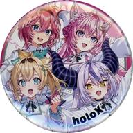 バッジ・ピンズ holoX 「バーチャルYouTuber ホロライブ ねぽっくす! 〜ねぽらぼ×秘密結社holoX〜 holoXランダム缶バッジ」