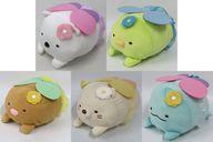 ぬいぐるみ 全5種セット ざっそうとようせいのお花畑 うつぶせぬいぐるみBIG 「すみっコぐらし」