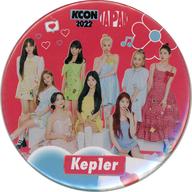 バッジ・ピンズ Kep1er BIG缶バッジ フォトver. 「KCON 2022 JAPAN」 画像 1