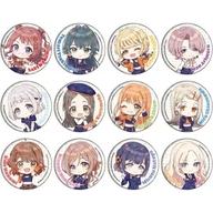 バッジ・ビンズ 全12種セット 「学園アイドルマスター グッズフェア in ホログラム缶バッジ 02/シミラールック衣装ver.(ミニキャライラスト)」 รูปภาพ 1