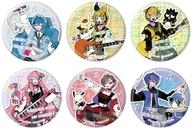 バッジ・ビンズ 【ボックス】ホログラム缶バッジ(57mm) ピアプロキャラクターズ×サンリオキャラクターズ 01.コラボイラスト Bild 1
