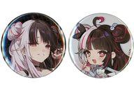 バッジ・ピンズ 夜見れな 缶バッジセット(2個セット) 「バーチャルYouTuber にじさんじ SMC組×ROUND1」