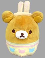 ぬいぐるみ リラックマ お花畑の小さな子うさぎ エッグぬいぐるみ 「リラックマ」 hình ảnh 1