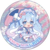 バッジ・ピンズ 雪ミク2023(B) 缶バッジ 「ガシャポンくじ 初音ミク 雪ミク2023あそーと」 C賞 รูปภาพ 1