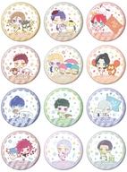 バッジ・ビンズ 【ボックス】缶バッジ A3!(エースリー)×サンリオキャラクターズ 08.A＆W ミニキャライラスト