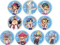 バッジ・ピンズ 全10種セット 「遊☆戯☆王ZEXAL POP UP CORNER in コトブキヤ 缶バッジ(放課後/レトロアートイラスト) セット1」