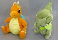 ぬいぐるみ 全2種セット もふぐっとぬいぐるみ〜カイリュー・キバゴ〜 「ポケットモンスター」 gambar 1