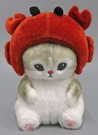 ぬいぐるみ 海の生き物にゃん(カニ) ぬいぐるみ 「mofusand」 Bild 1