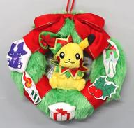 ぬいぐるみ ピカチュウ Pokemon Christmas Toy Factory リースぬいぐるみ 「ポケットモンスター」 ポケモンセンター限定 รูปภาพ 1