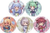 バッジ・ピンズ 全5種セット 「ホロライブ×極楽湯・RAKU SPA フロライフ トレーディング缶バッジ ミニキャラver.」 รูปภาพ 1