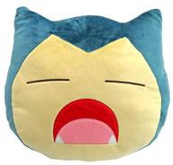クッション・抱き枕・本体(キャラクター) カビゴン I LOVE KABIGON でっかいカビゴンフェイスクッション 「ポケットモンスター サン＆ムーン」 รูปภาพ 1