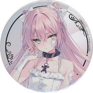 バッジ・ピンズ ハツネ 75mm缶バッジ 「くじ引き堂 カルネアデス rurudo×綾里けいし Vol.1」 D-4賞 이미지 1