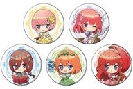 バッジ・ビンズ 全5種セット 「五等分の花嫁∽ 缶バッジ 05.本の守り人ver.(ミニキャライラスト)」 Bild 1