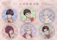 バッジ・ピンズ 冬組 缶バッジコレクション コンプリートセット(台紙付き) 「A3!(エースリー) MANKAIカンパニーpresents “Winter Party!” 2025」 รูปภาพ 1