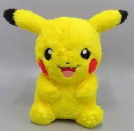 ぬいぐるみ ピカチュウ ほっこりいやされ でっかいぬいぐるみ〜ピカチュウ・フワンテ〜 「ポケットモンスター」 이미지 1