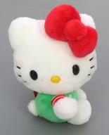 ぬいぐるみ キティ(緑シャツ/赤リボン) ぬいぐるみ 50周年 「ハローキティ」 ハローキティアニバーサリーショップ限定 รูปภาพ 1