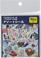 シール・ステッカー Contents of Trainer’s bag アソートシール ネイビー 「ポケットモンスター」 ポケモンセンター限定