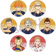 バッジ・ピンズ 全7種セット 「ハイキュー!! トレーディンググリッター缶バッジvol.1」