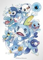 サプライ ポケモンカードゲーム デッキシールド(スリーブ) タイプファイターズ 水 ポケモンセンター限定 รูปภาพ 1