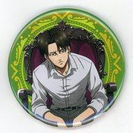 バッジ・ピンズ リヴァイ・アッカーマン 缶バッジ 「進撃の巨人×CHARAUM CAFE」 Bild 1