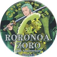 バッジ・ピンズ ロロノア・ゾロ 15周年記念缶バッジ 「ワンピース」 Bild 1