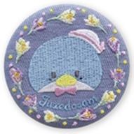 バッジ・ピンズ タキシードサム 「サンリオキャラクターズ 花言葉刺繍缶バッジ」