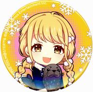 バッジ・ピンズ 藤田ことね 「学園アイドルマスター×横浜・八景島シーパラダイス 初星パラダイス ミニキャラ缶バッジ」 Bild 1