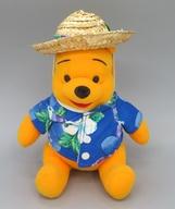 ぬいぐるみ プーさん(アロハシャツ/青) 18cm ぬいぐるみ 「くまのプーさん」