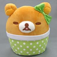 Rilakkuma (Closed Eyes) Cupcake Plush image 1