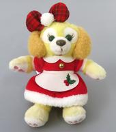 ぬいぐるみ クッキー・アン(赤リボン) ぬいぐるみバッジ 「ダッフィー＆フレンズ ディズニークリスマス2024」 東京ディズニーシー限定