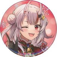 バッジ・ピンズ 百鬼あやめ(等身) 「バーチャルYouTuber ホロライブ hololive Xmas AR LIVE Sweet Happy Holiday Vol.1 ランダムホログラム缶バッジ」 รูปภาพ 1