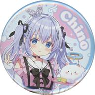 バッジ・ビンズ チノ 「ご注文はうさぎですか? BLOOM×アトレ秋葉原 ご注文はアトレですか? in 秋葉原 ブラインド缶バッジ WELCOME TO OUR CAFES」