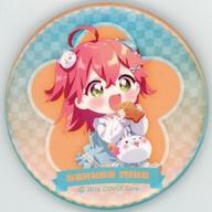 バッジ・ピンズ さくらみこ(ミニキャラ/ワンピース/口開け) 「バーチャルYouTuber ホロライブ さくらみこ×鳴門鯛焼本舗 第3弾 トレーディング缶バッジ」 gambar 1
