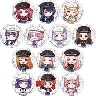 バッジ・ピンズ 全13種セット 「学園アイドルマスター HATSUBOSHI GAKUEN Terminal in 東京キャラクターストリート いちばんプラザ 缶バッジ 06/駅員風衣装ver.(ミニキャライラスト)」 Bild 1