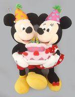 ぬいぐるみ ミッキーマウス＆ミニーマウス ぬいぐるみバッジ 「Happy Birthday ミッキー＆ミニー!2019」 東京ディズニーリゾート限定 Bild 1