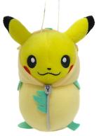 ぬいぐるみ ピカチュウ(リーフィアねぶくろ) ピカチュウねぶくろコレクション ぬいぐるみ〜イーブイ・リーフィア・グレイシア〜 「ポケットモンスター」 이미지 1
