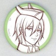 Disney Twisted Wonderland Disney Artist Art Sketch Style Smiling Version Blind Can Badge B Silver image 1