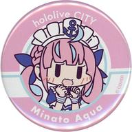 Minato Aqua Virtual YouTuber Hololive Can Badge image 1