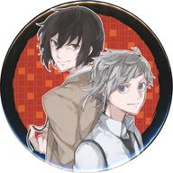 バッジ・ピンズ 太宰治＆中島敦 100mm缶バッジ 「コミックス 文豪ストレイドッグス 17巻 アニメガ限定版」 有償特典 Bild 1
