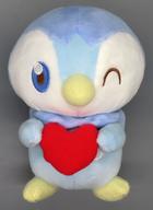 ぬいぐるみ ポッチャマ ポケピース ぬいぐるみ Mellow Heart〜ピチュー・ポッチャマ・ニャスパー・マホミル〜 「ポケットモンスター」 Bild 1
